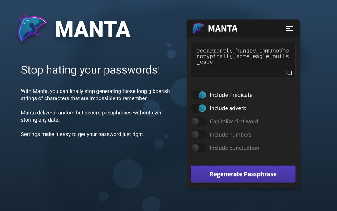 Manta project